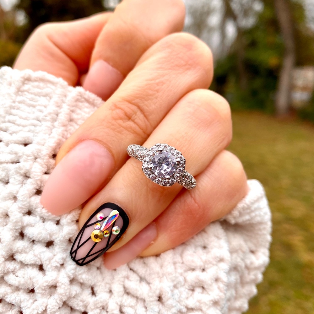 NEW 925 Sterling Silver Sparkling ✨ Ring - Picture 8 of 10